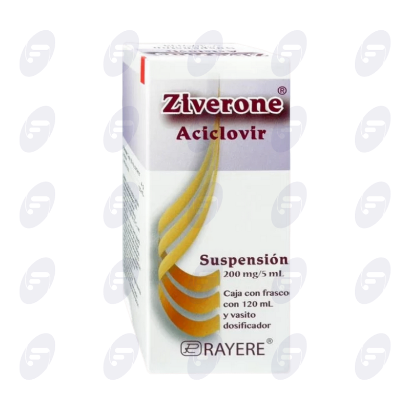 ZIVERONE  200 MG/5 ML.FCO.C/120 ML.SUSP.