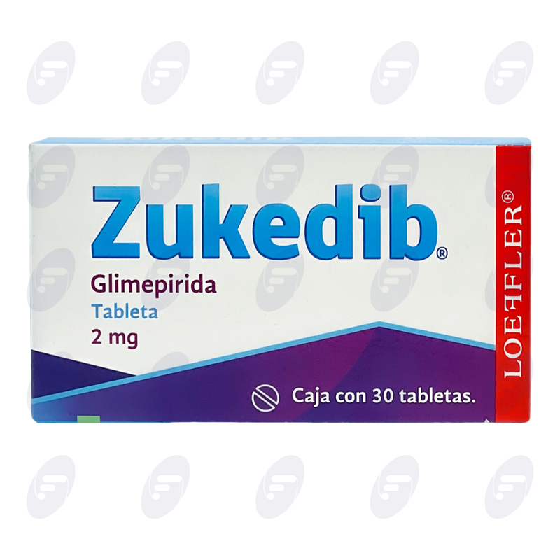 ZUKEDIB             2 MG.CAJA C/30 TABS.