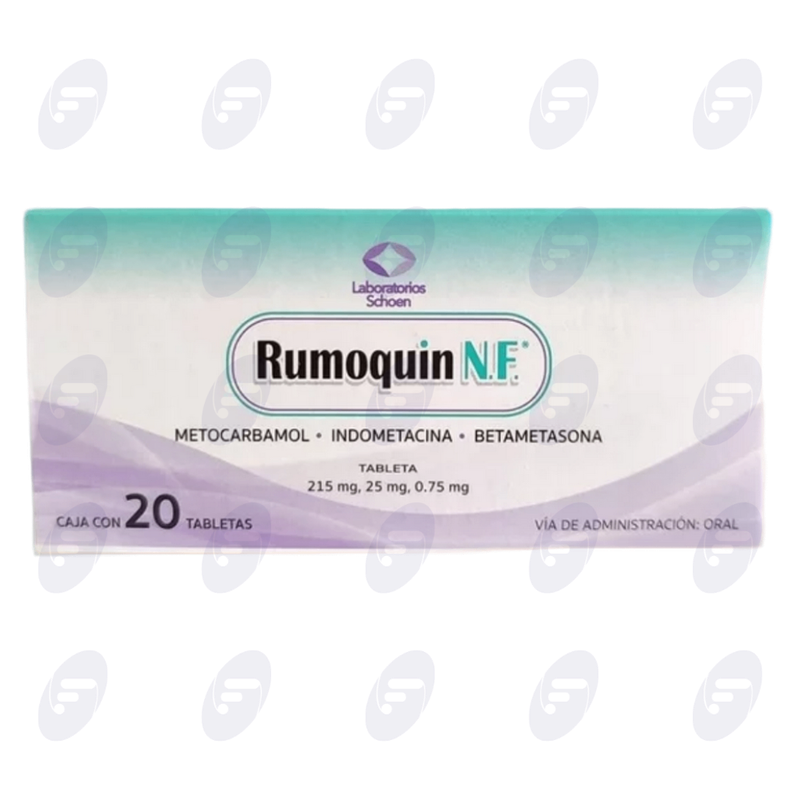 RUMOQUIN N.F.        CAJA C/20 TAB