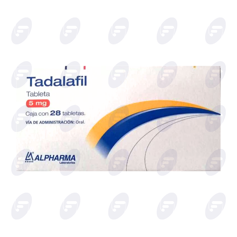 TADALAFIL ALPHARMA 5 MG C/ 28 TABS