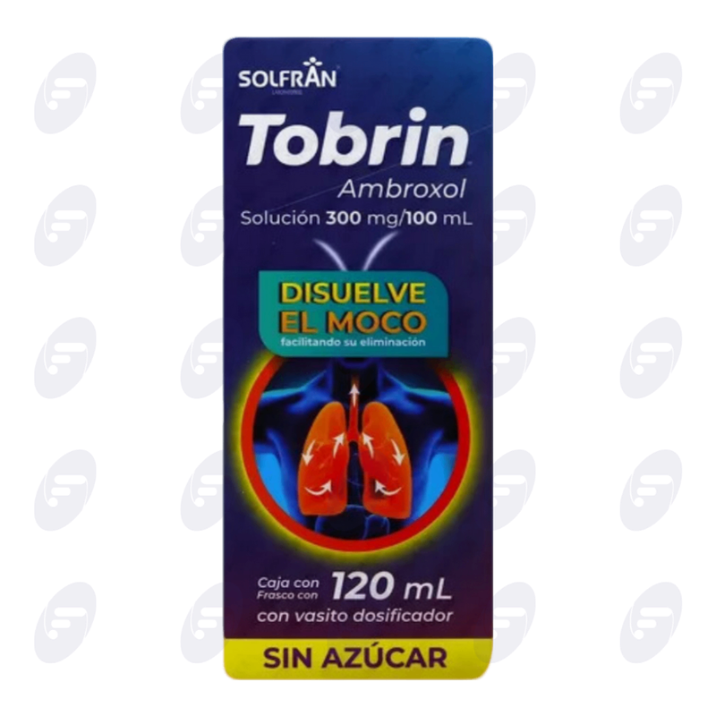 TOBRIN 300MG/100ML FRASCO C/CAJA C/120 ML SIN AZUCAR