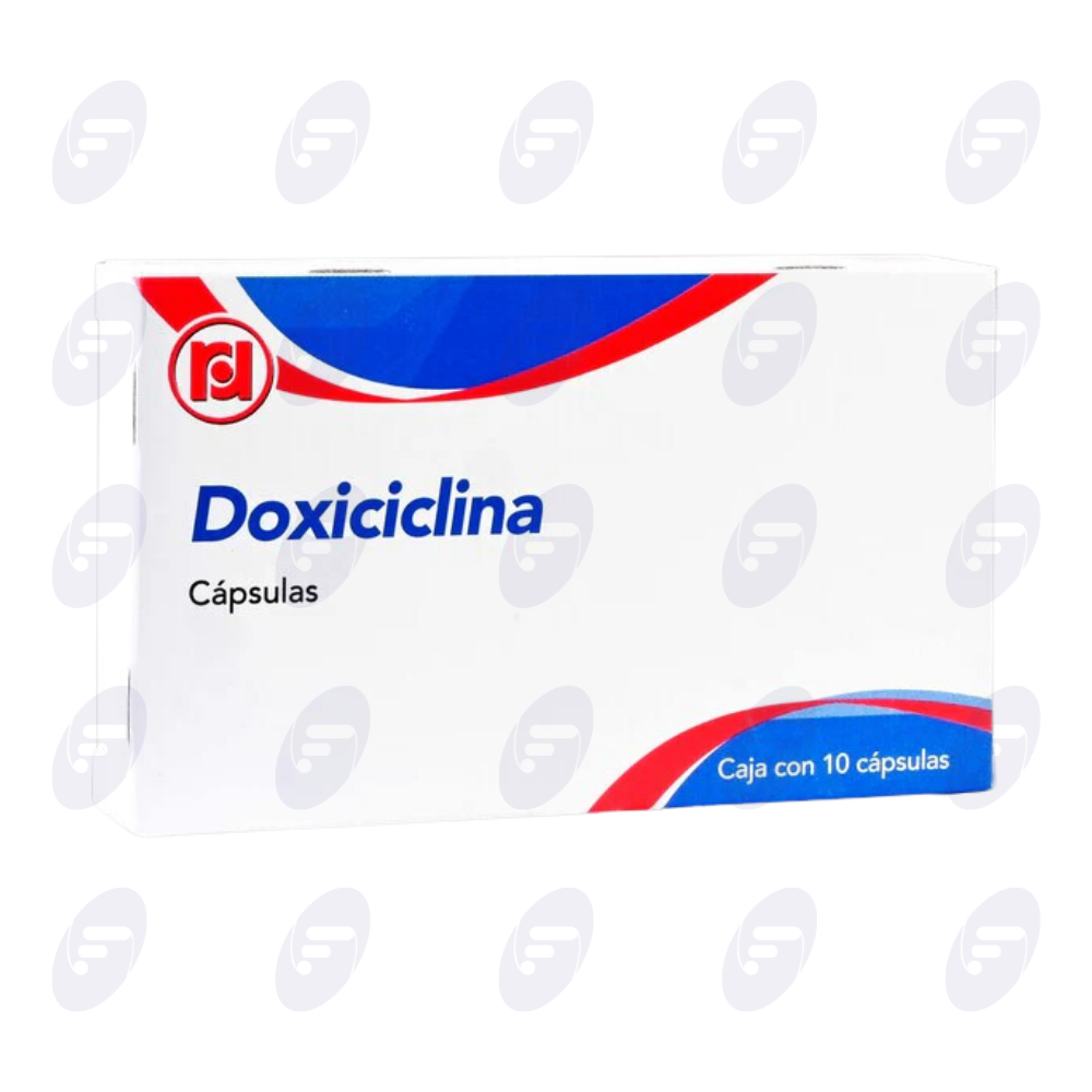 DOXICICLINA RANDALL 100MG CAJA C/10 CAPSULAS