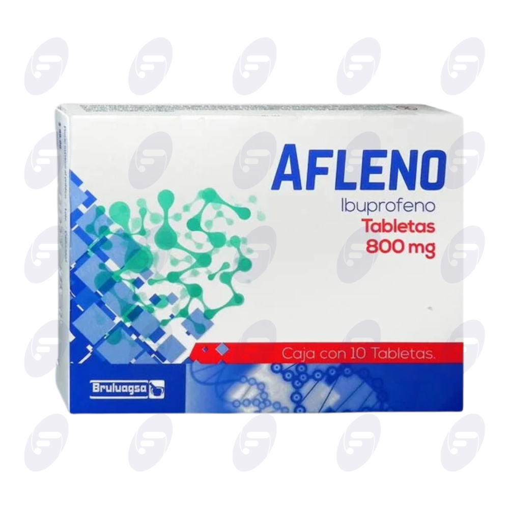 AFLENO 800 MG CAJA C/10 TABLETAS