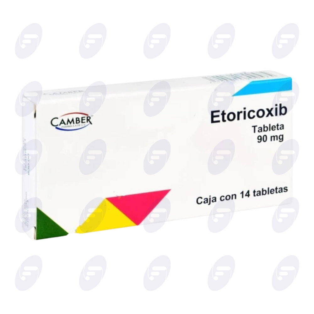 ETORIXOCIB CAMBER 90 MG  CAJA C/14 TABS
