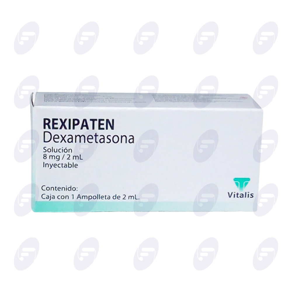 REXIPATEN 8MG/2ML CAJA C/1 AMPOLLETA