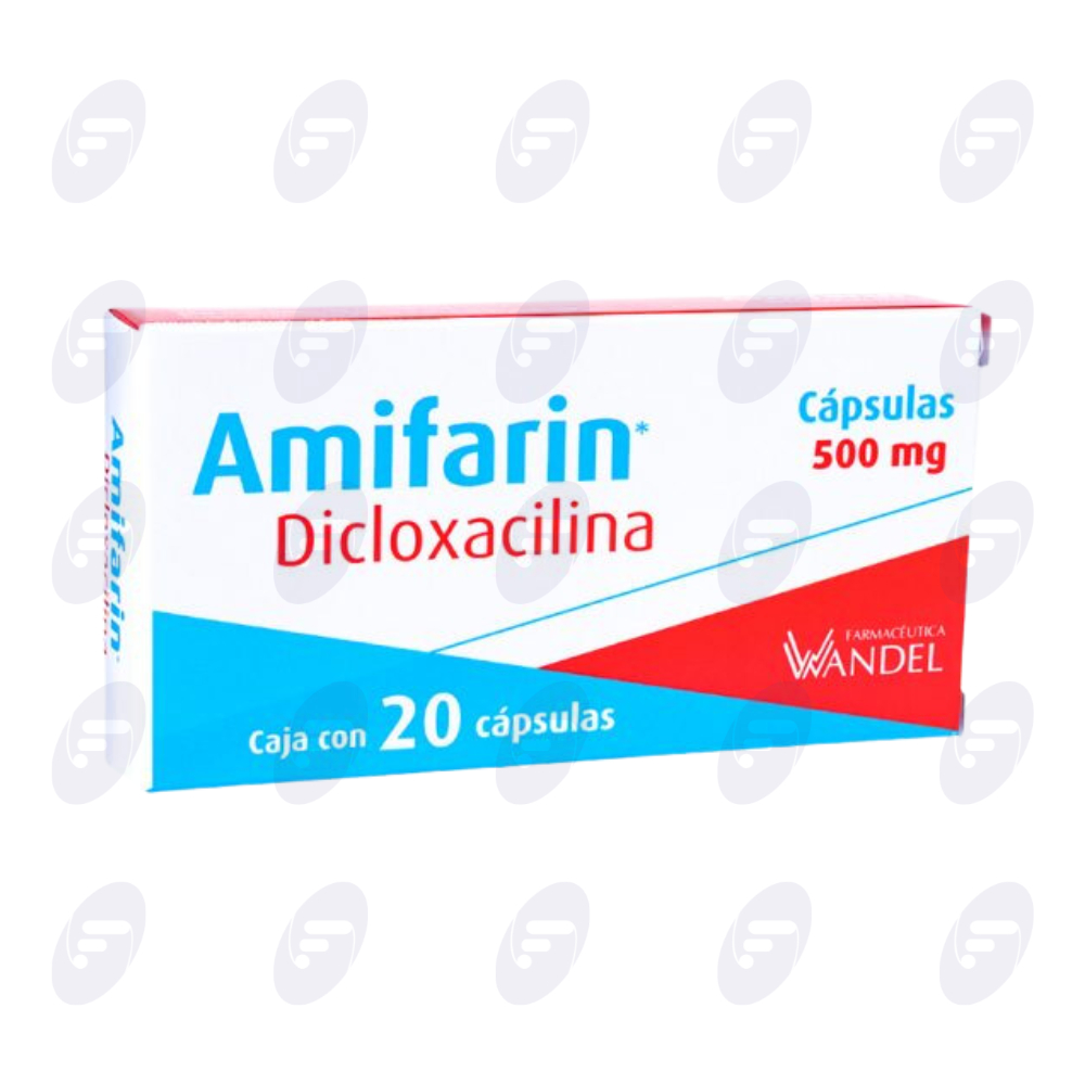AMIFARIN 500 MG CAJA C/20 CAPSULAS