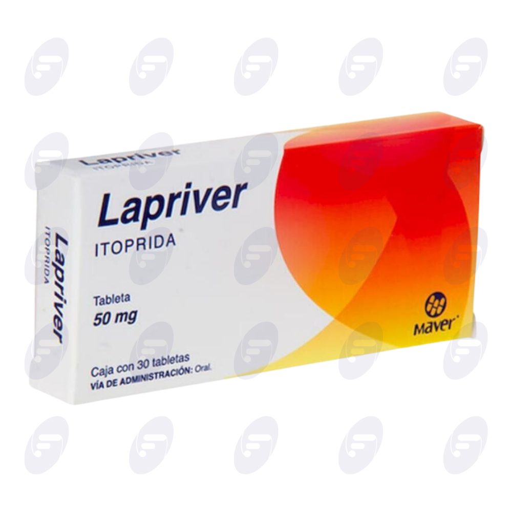 LAPRIVER 50 MG CAJA C/30 TABLETAS