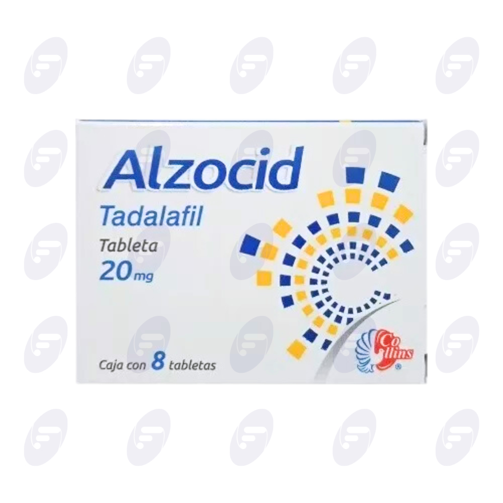 ALZOCID 20 MG CAJA C/8 TABLETAS