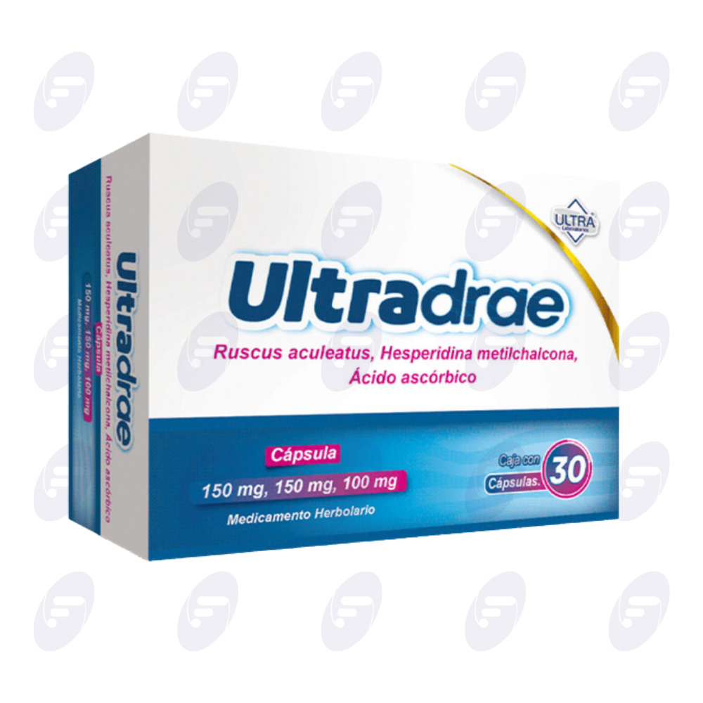 ULTRADRAE 150MG/150MG/100MG CAJA C/30 CAPSULAS