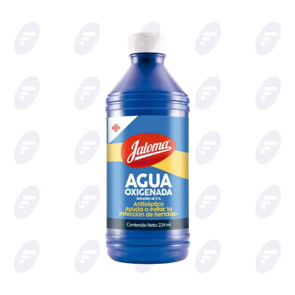 AGUA OXIGENADA JALOMA SOL. 3% FCO 224 ML