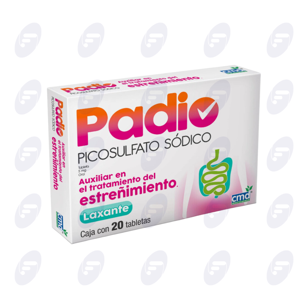 PADIO  5MG CAJA C/20 TABS
