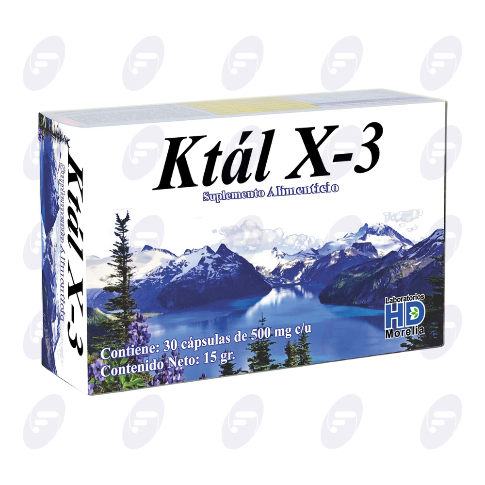 KTAL X-3 CAJA C/30 CAPSULAS
