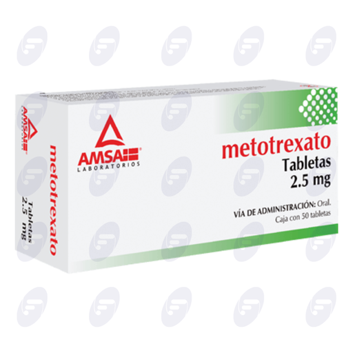 [020115] METOTREXATO AMSA 2.50 MG CAJA C/50 TABLETAS