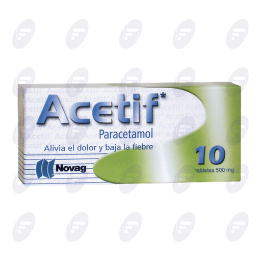 [023138] ACETIF        500 MG.CAJA C/10 TABS.