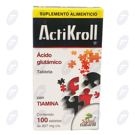 [030001] ACTIKROLL         807 MG.FCO.C/100 TABS.