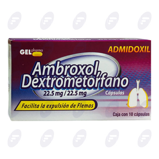 [185016] ADMIDOXIL   22.5/22.5 MG CAJA C/10 CAPS