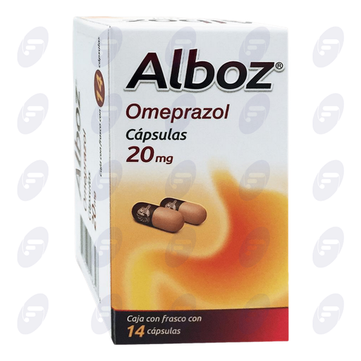 [034247] ALBOZ 20 MG C/14 CAPSULAS