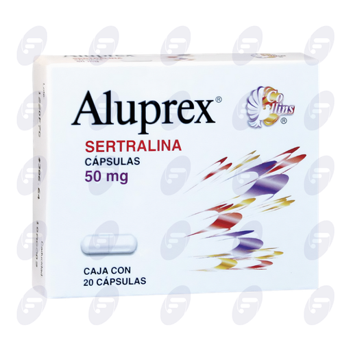 [034203] ALUPREX            50 MG.CAJA C/20 CAPS.