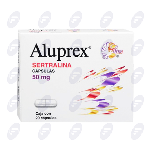 [034274] ALUPREX 50 MG. FRASCO C/20 CAPS.