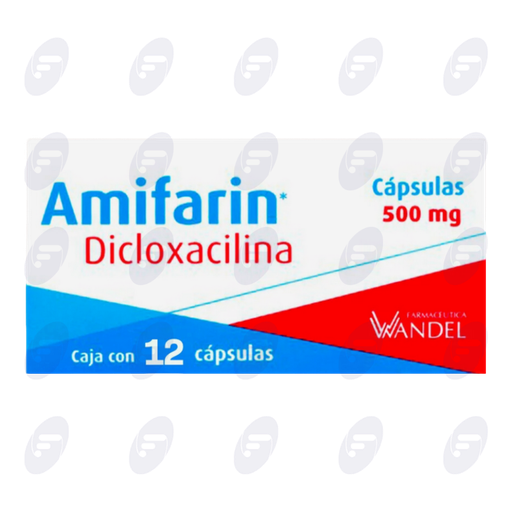 [208018] AMIFARIN 500 MG CAJA C/12 CAPSULAS