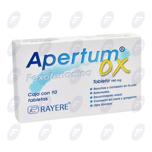 [006158] APERTUM OX 180 MG CAJA C /10 TAB