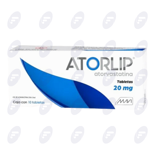 [107165] ATORLIP           20 MG.  CAJA C/10 TAB.