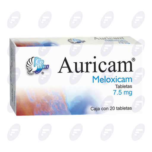 [034147] AURICAM           7.5 MG.CAJA C/20 TABS.