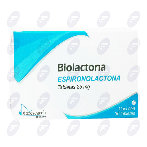 [116025] BIOLACTONA        25 MG. CAJA C/30 TABS.
