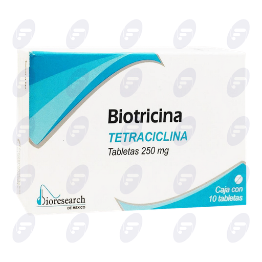 [116031] BIOTRICINA   250 MG.CAJA C/10 TABS.