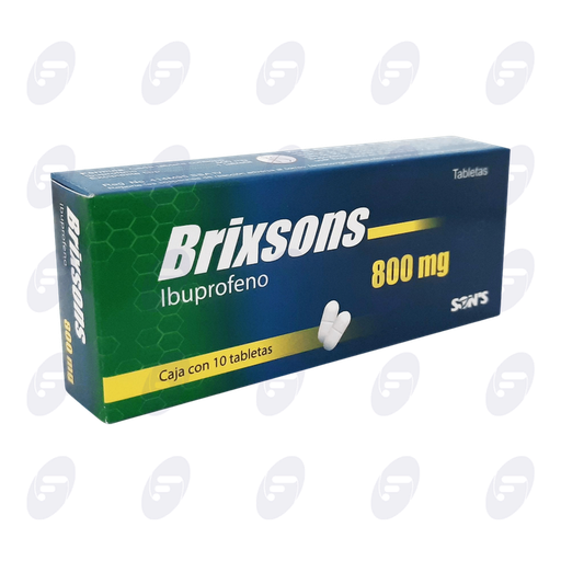 [013202] BRIXSONS       800 MG.CAJA C/10 TABS.