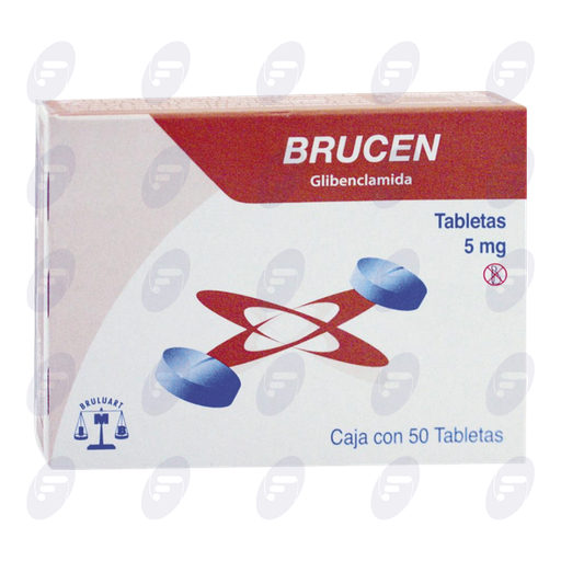 [066030] BRUCEN/GLIBENCLAMIDA  5MG.CAJA C/50 TABS