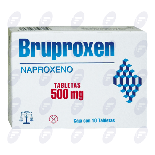 [066107] BRUPROXEN         500 MG.CAJA C/10 TABS.
