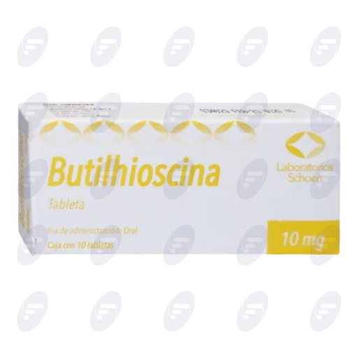 [219005] BUTILHIOSCINA 10 MG CAJA C/10 TABLETAS