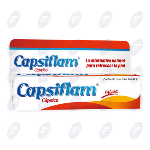 [038053] CAPSIFLAM  CAJA  C/TUBO CON 35 G. CREMA