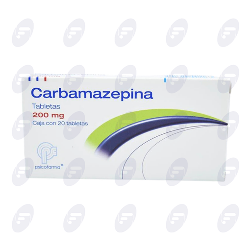 [155453] CARBAMAZEPINA (PSICOFARMA) 200 MG CAJA C/20 TABS