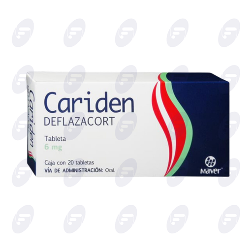 [031372] CARIDEN 6 MG CAJA C/20 TABLETAS