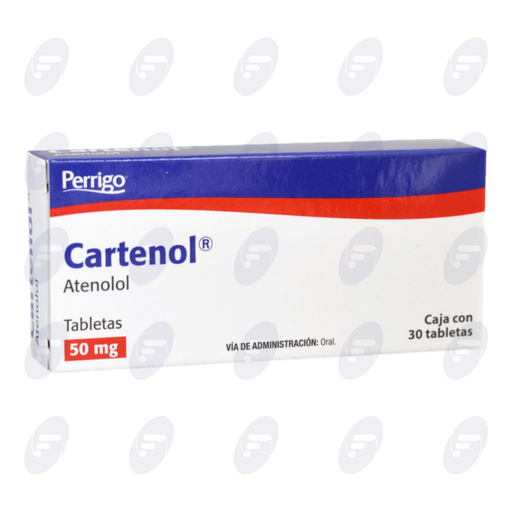 [111152] CARTENOL 50 MG C/30 TABLETAS