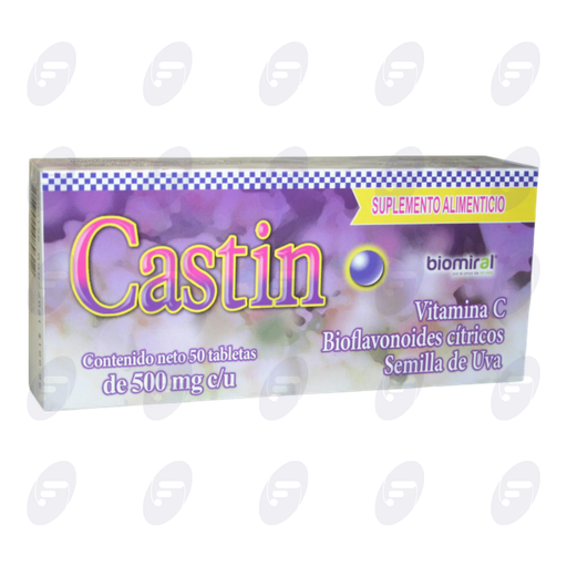 [199024] CASTIN      CAJA C/50 TABS.