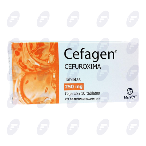 [031250] CEFAGEN         250 MG. CAJA C/10 TABS.
