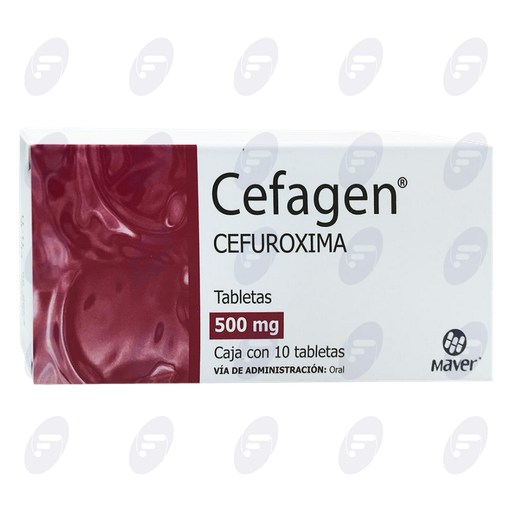 [031254] CEFAGEN         500 MG. CAJA C/10 TABS.