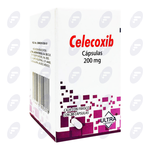 [120120] CELECOXIB  ULT  200 MG CAJA FCO/20 CAPS