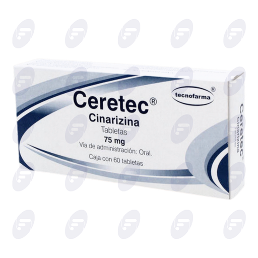 [169021] CERETEC 75 MG CAJA C/60 TABS