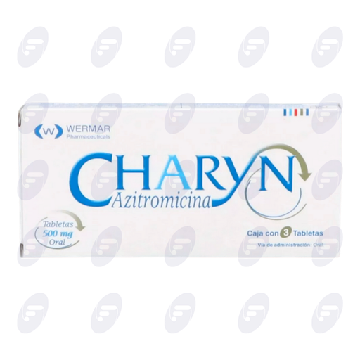 [157027] CHARYN   500 MG. CAJA C/3TABS.