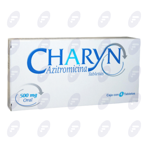 [157022] CHARYN   500 MG. CAJA C/4 TABS.