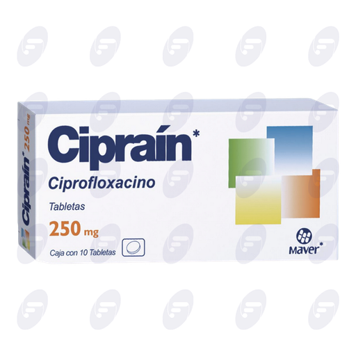 [031044] CIPRAIN           250 MG.CAJA C/10 TABS.