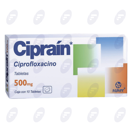 [031045] CIPRAIN           500 MG.CAJA C/10 TABS.