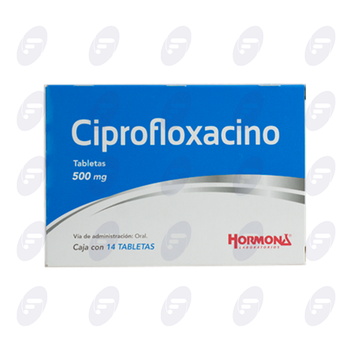 [230008] CIPROFLOXACINO 500 MG CAJA C/14 TABS