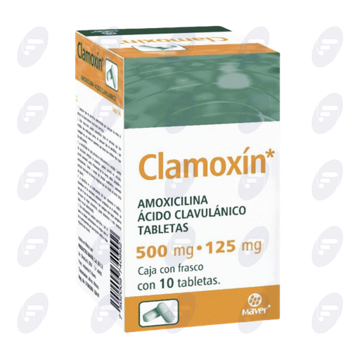 [031128] CLAMOXIN      500/125 MG. FCO.C/10 TABS.
