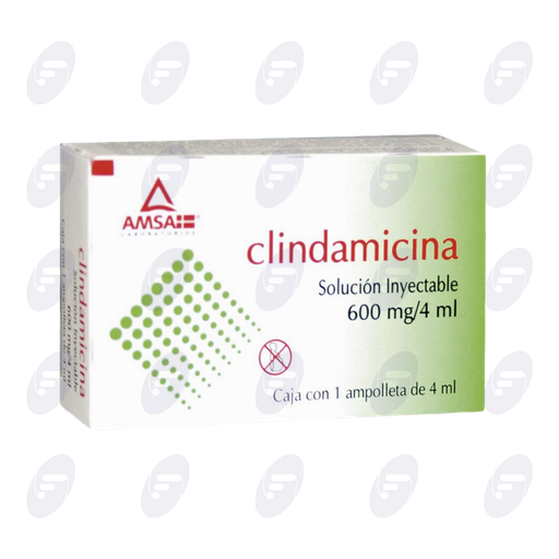 [020035] CLINDAMICINA  300 MG/2ML.CAJA C/1 AMP.