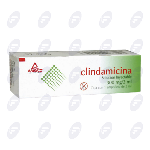 [020034] CLINDAMICINA  600 MG/4ML.CAJA C/1 AMP.